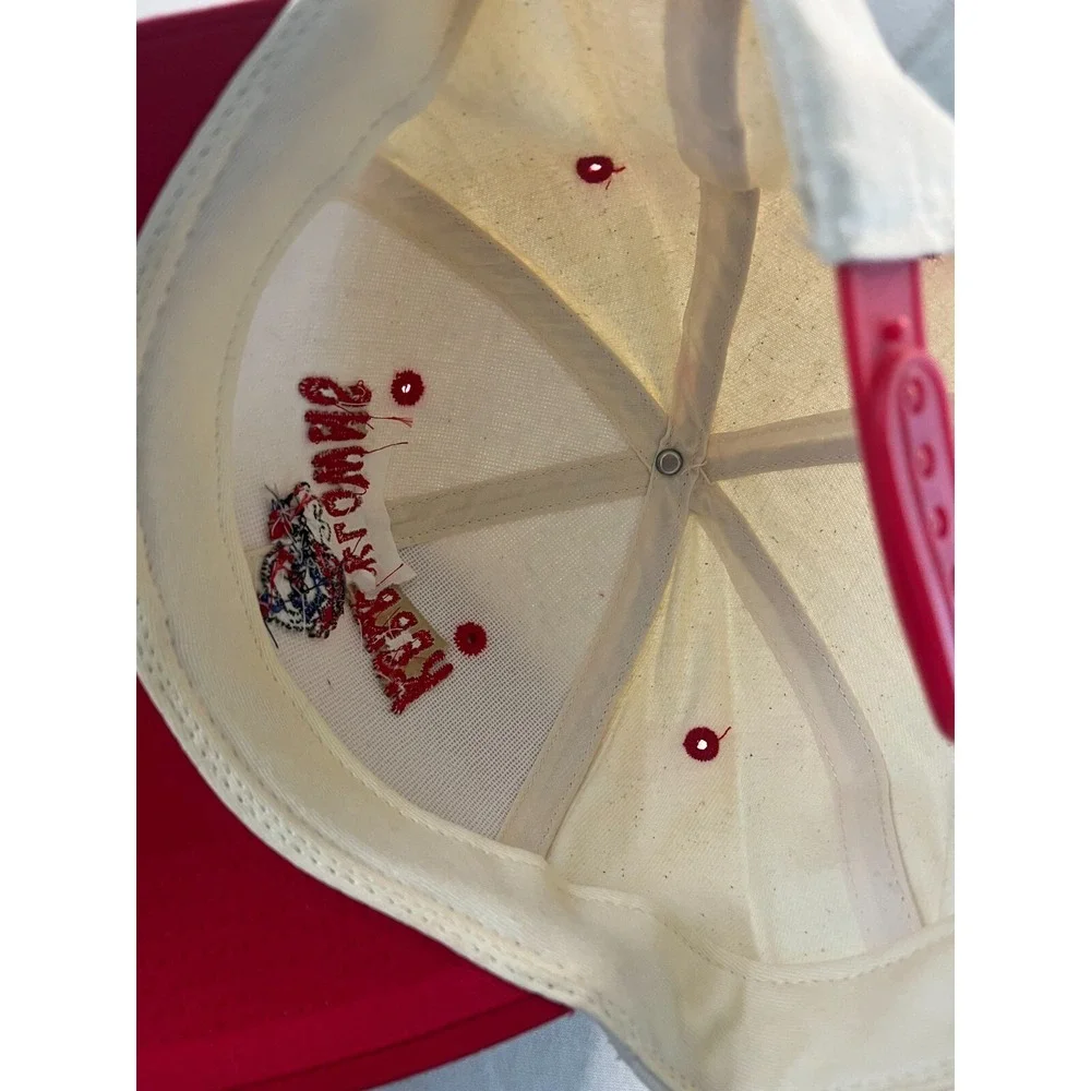 Vintage Mens Vtg 1994 Alzafar Kerr Klowns Kerrville Texas White Red‎ Snapback